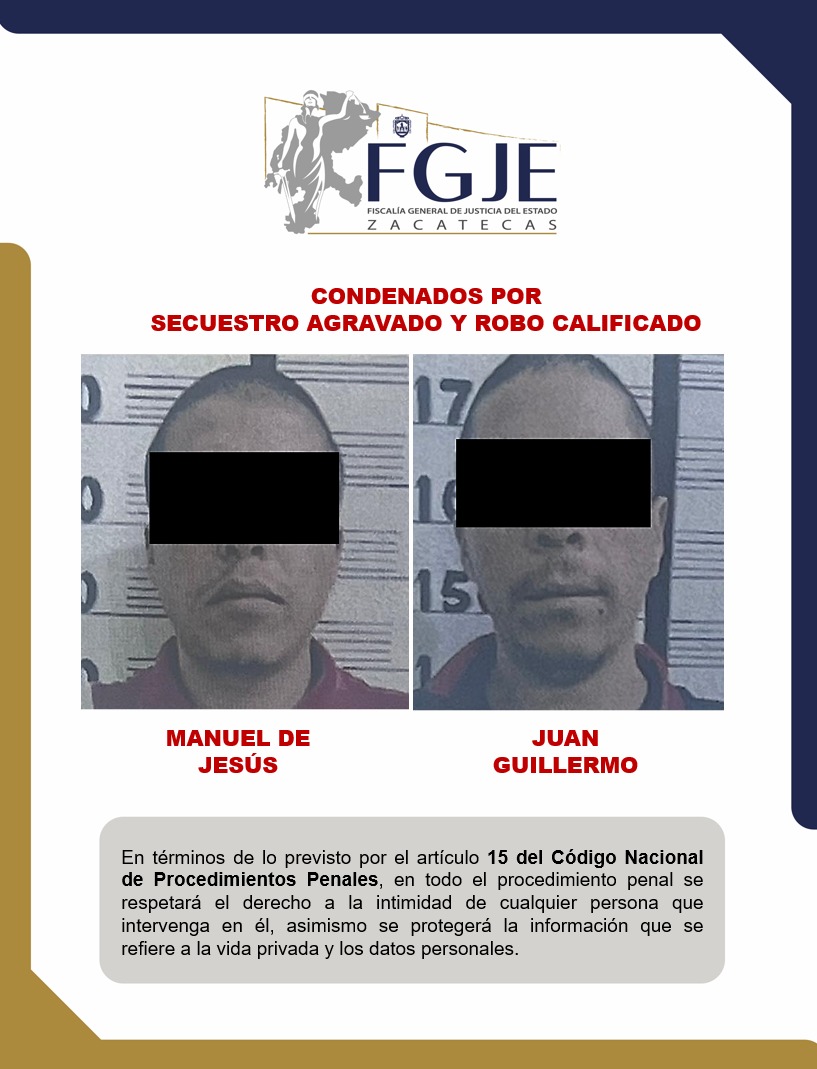 Obtiene Fiscalía Fallo Condenatorio Por Secuestro Agravado Y Robo Calificado 8770